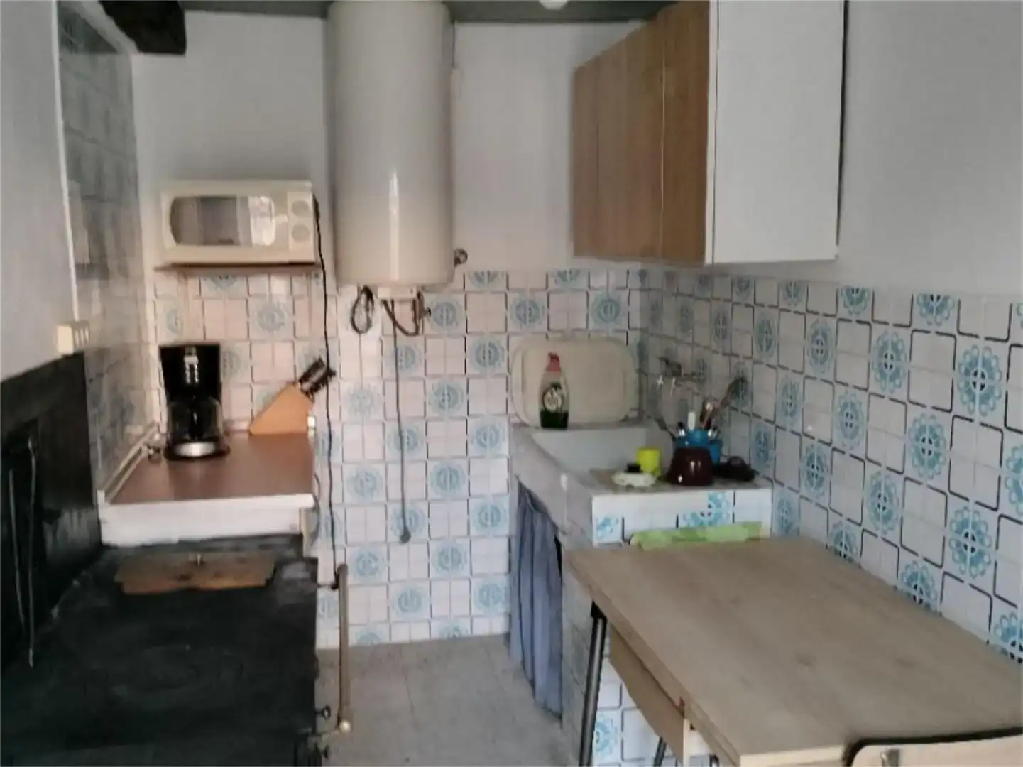 Cuina de Planta baixa en venda en Gomezserracín amb Jardí privat, Forn i Rentadora