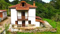 Vista exterior de Casa o xalet en venda en Grado amb Terrassa, Traster i Piscina