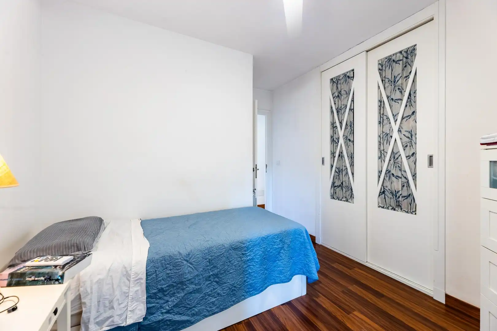 Schlafzimmer von Wohnung zum Verkauf in  Palma de Mallorca mit Klimaanlage, Heizung und Parkett