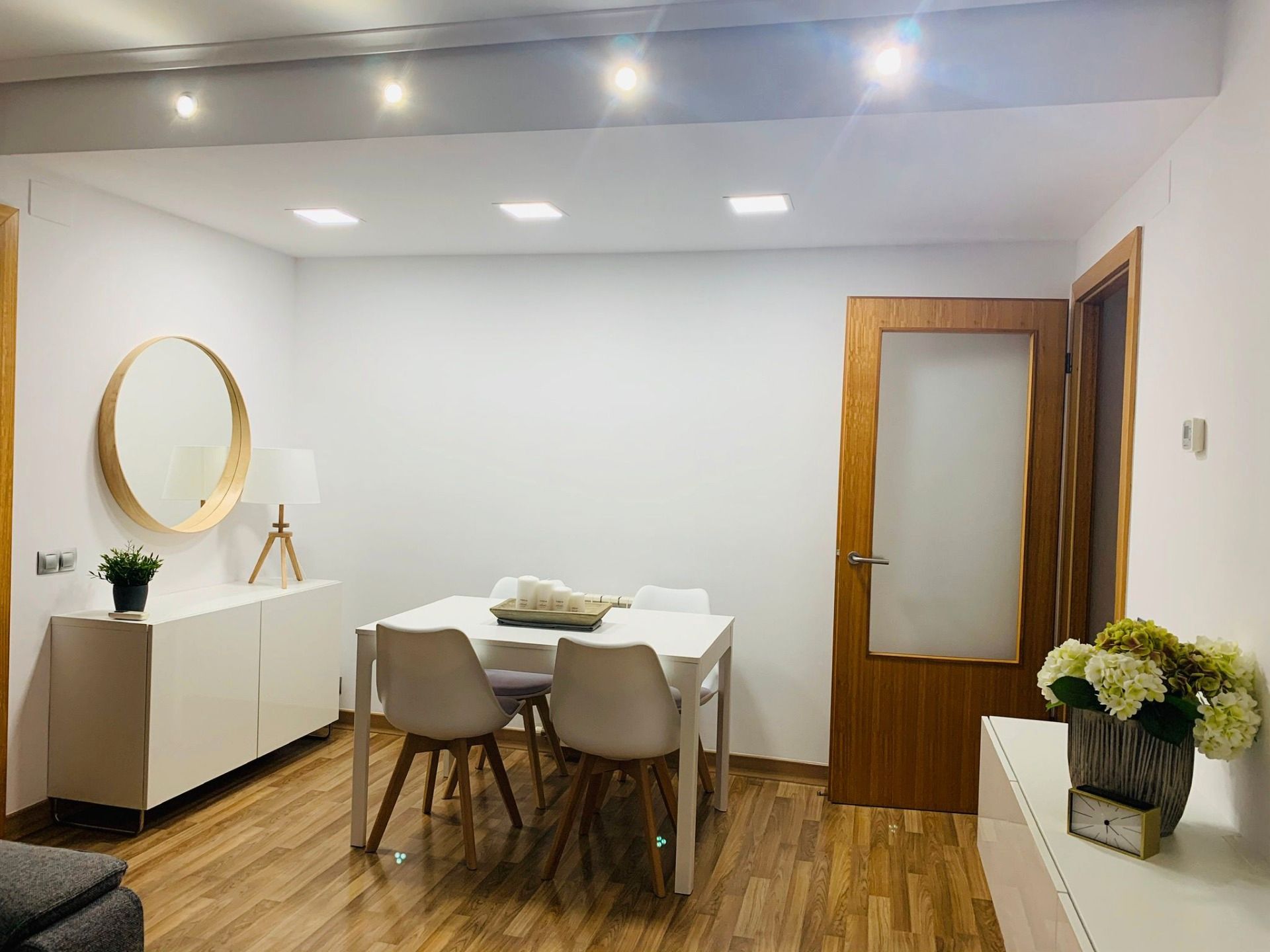 Dining room of Flat for sale in Sabadell  with Air Conditioner, Heating and Storage room