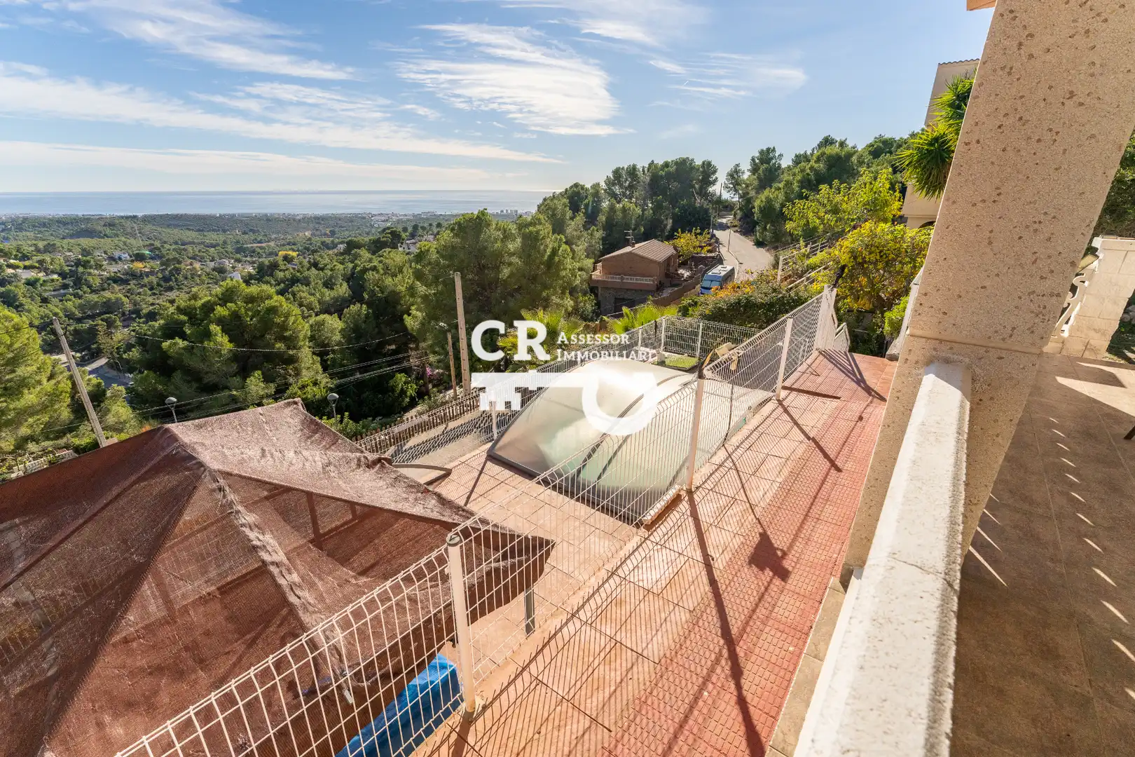 Vista exterior de Casa o chalet en venta en Cunit con Calefacción, Jardín privado y Terraza
