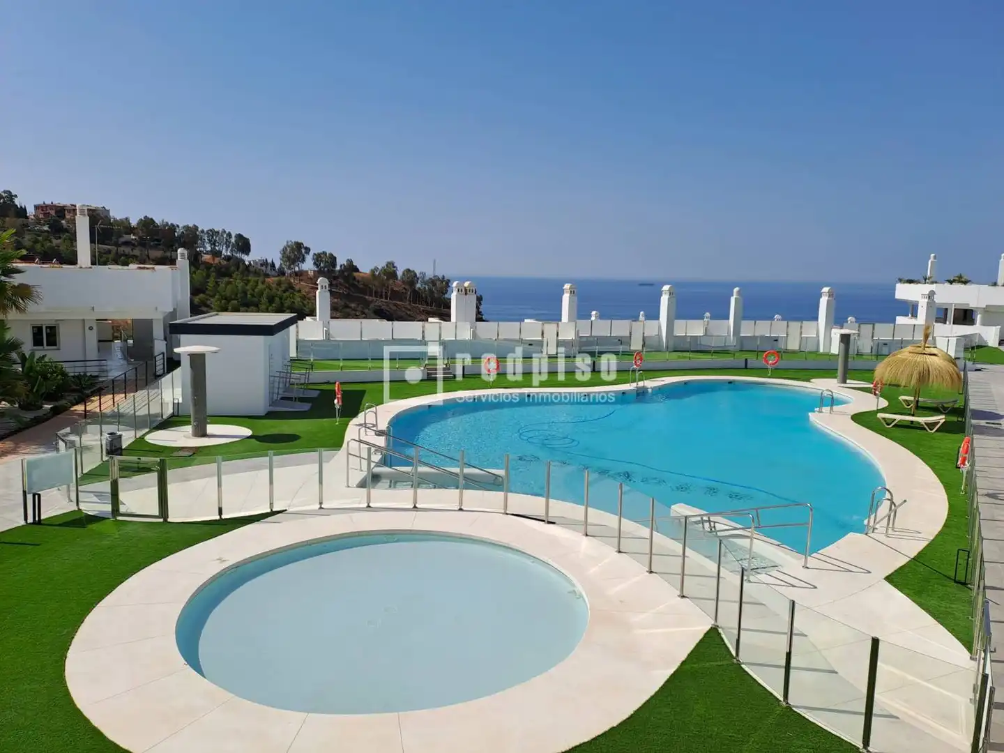 Piscina de Apartamento en venta en Rincón de la Victoria con Jardín privado, Terraza y Piscina