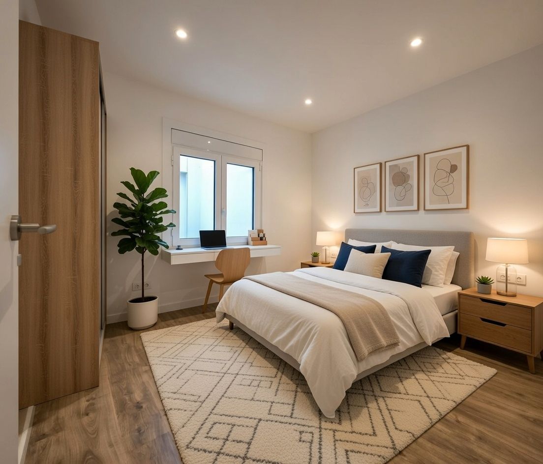 Bedroom of Attic for sale in  Barcelona Capital  with Air Conditioner, Heating and Furnished