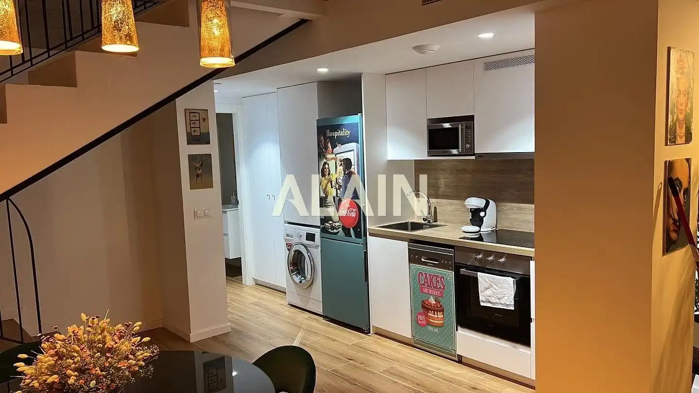 Cocina de Loft en venta en Valencia con Aire acondicionado, Parquet y Amueblado