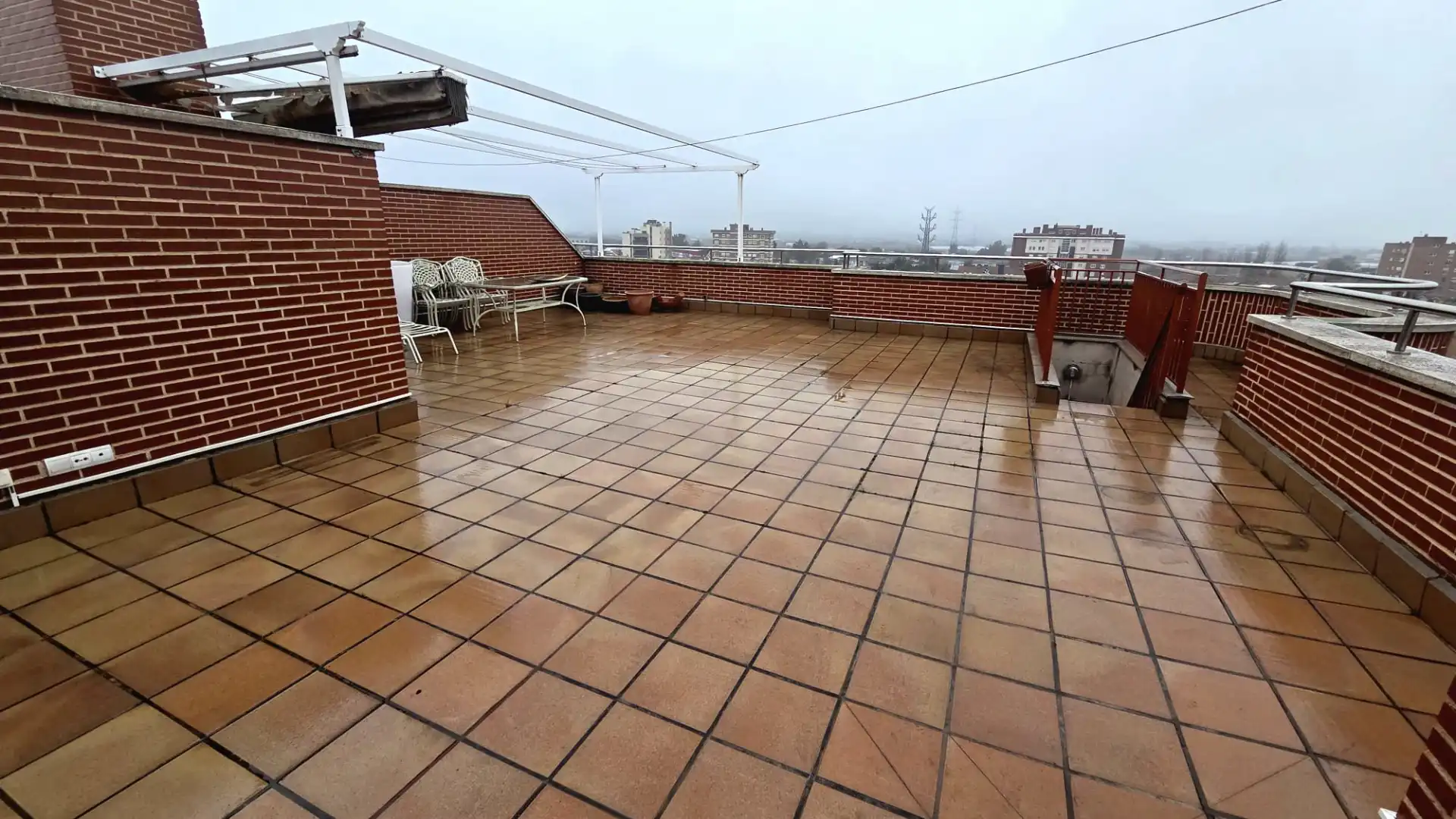 Terrasse von Dachboden zum Verkauf in Fuenlabrada mit Klimaanlage, Heizung und Privatgarten