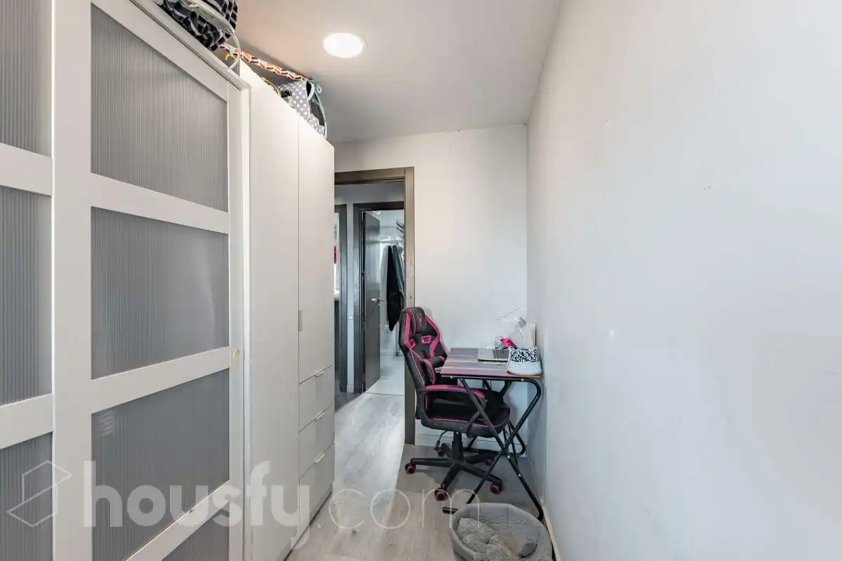Schlafzimmer von Wohnung zum Verkauf in Rubí mit Klimaanlage, Heizung und Parkett