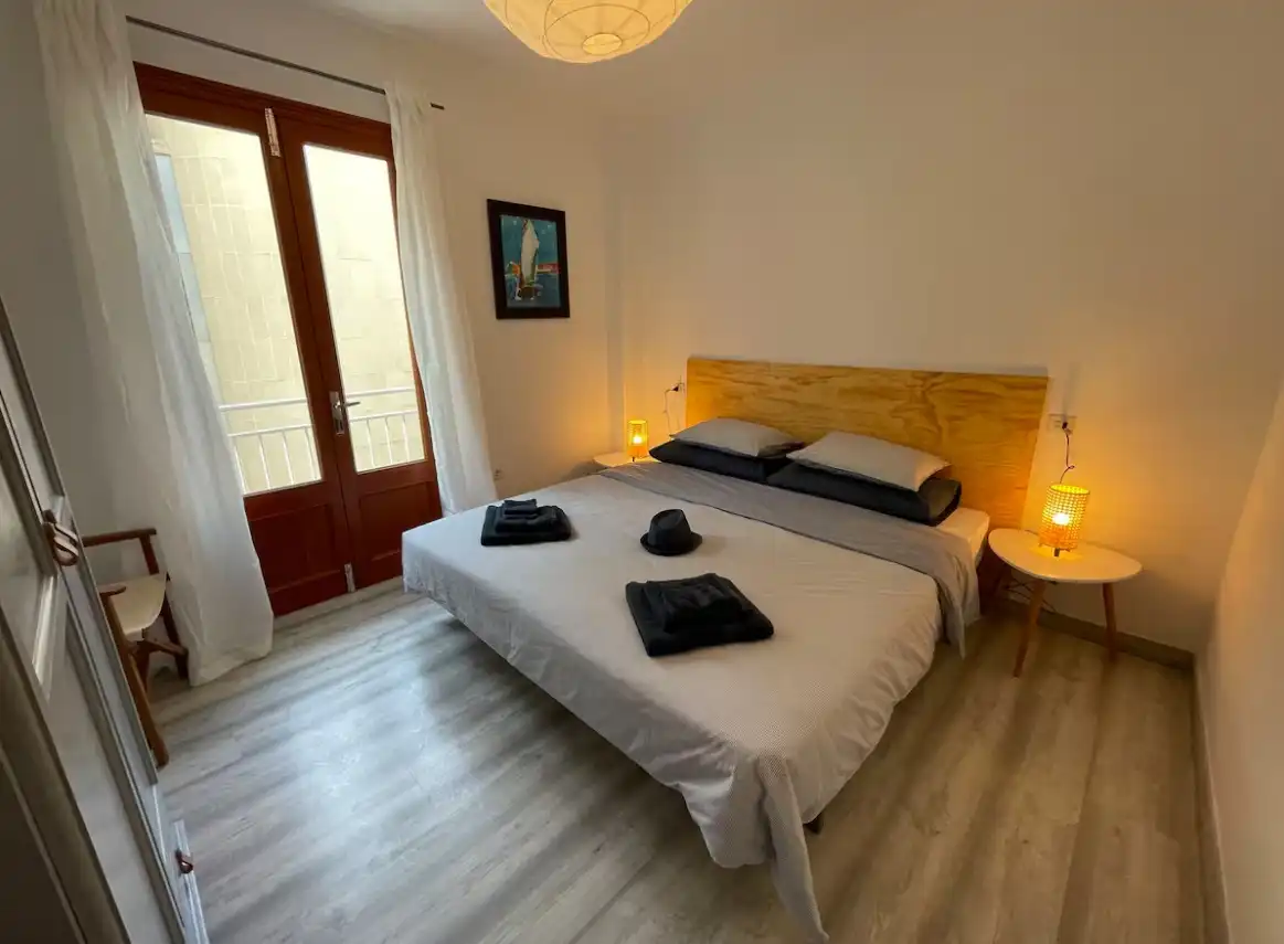 Habitación de Apartamento de alquiler en Manacor con Aire acondicionado, Parquet y Amueblado