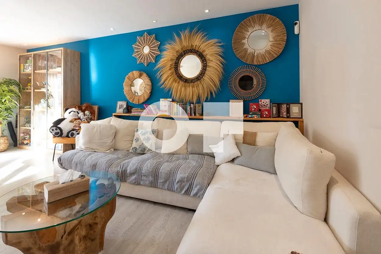 Living room of Detached homes for sale in Castelldefels  with Air Conditioner, Heating and Private garden