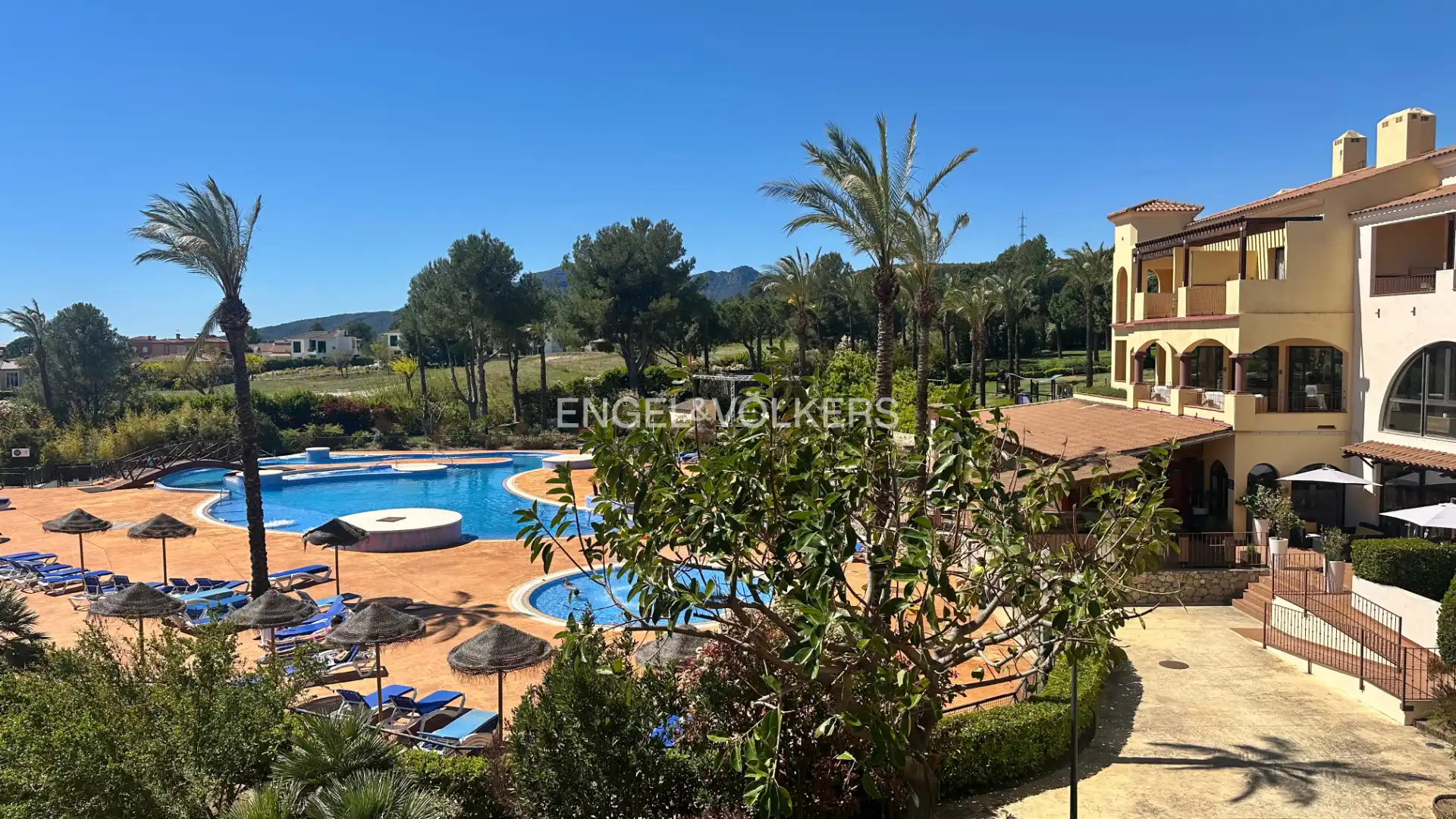 Garten von Wohnung zum Verkauf in Mont-roig del Camp mit Klimaanlage, Heizung und Terrasse