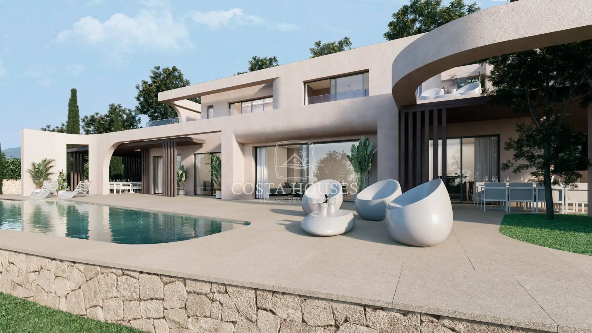 Vista exterior de Casa o chalet en venta en Jávea / Xàbia con Aire acondicionado, Calefacción y Jardín privado