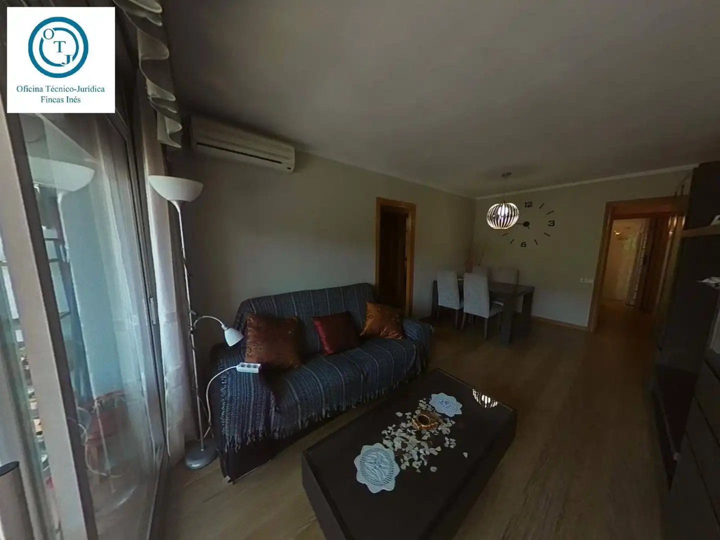 Living room of Flat for rent in Mollet del Vallès  with Air Conditioner, Heating and Parquet flooring