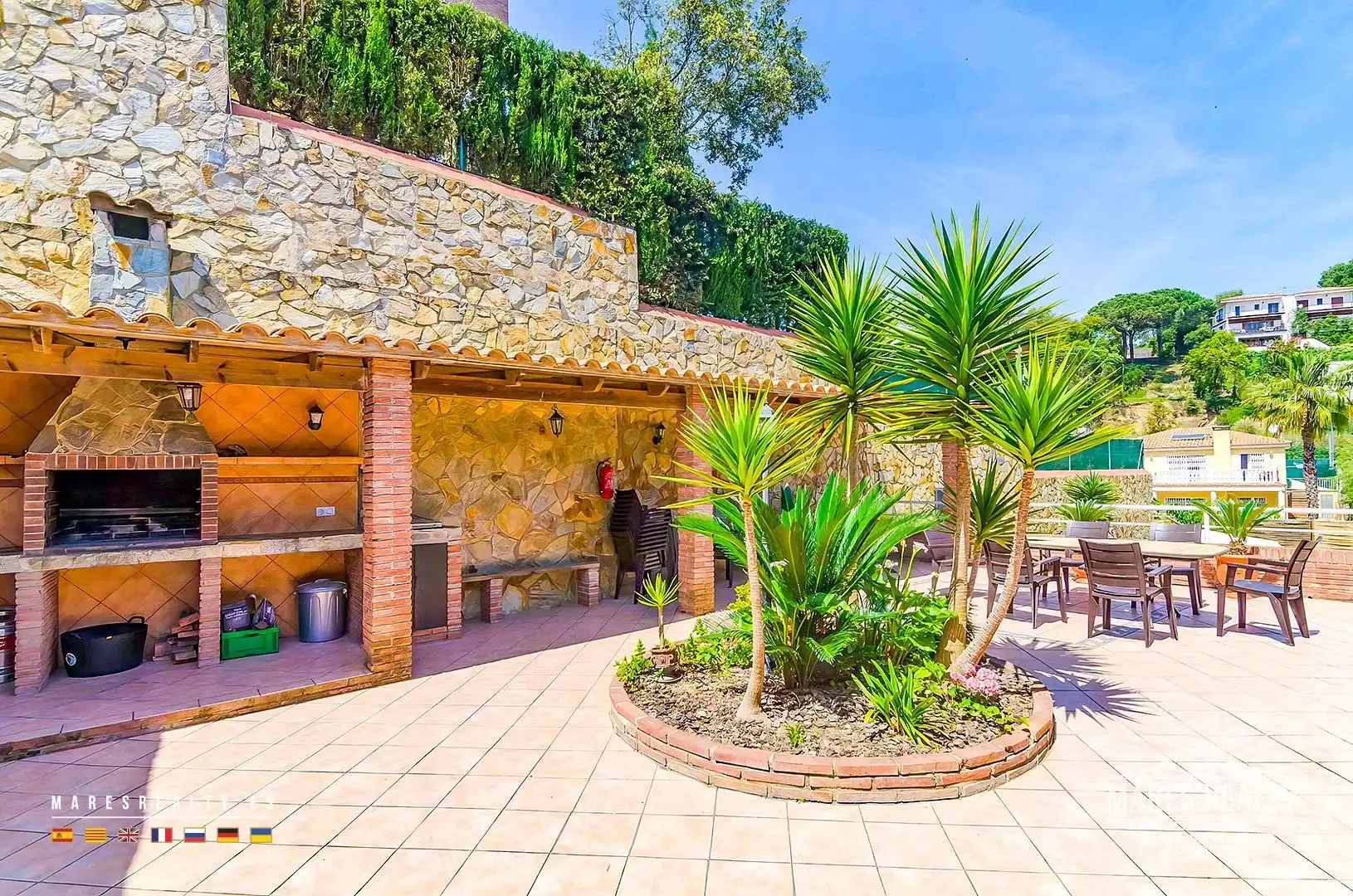 Jardí de Casa o xalet en venda en Lloret de Mar amb Aire condicionat, Calefacció i Jardí privat