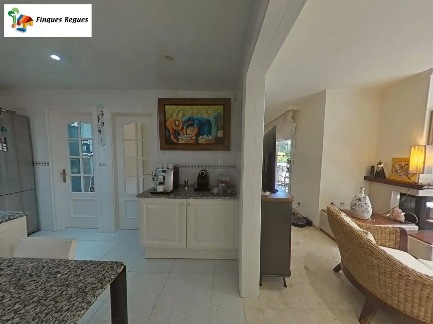 Cocina de Casa o chalet en venta en Begues con Calefacción, Jardín privado y Trastero