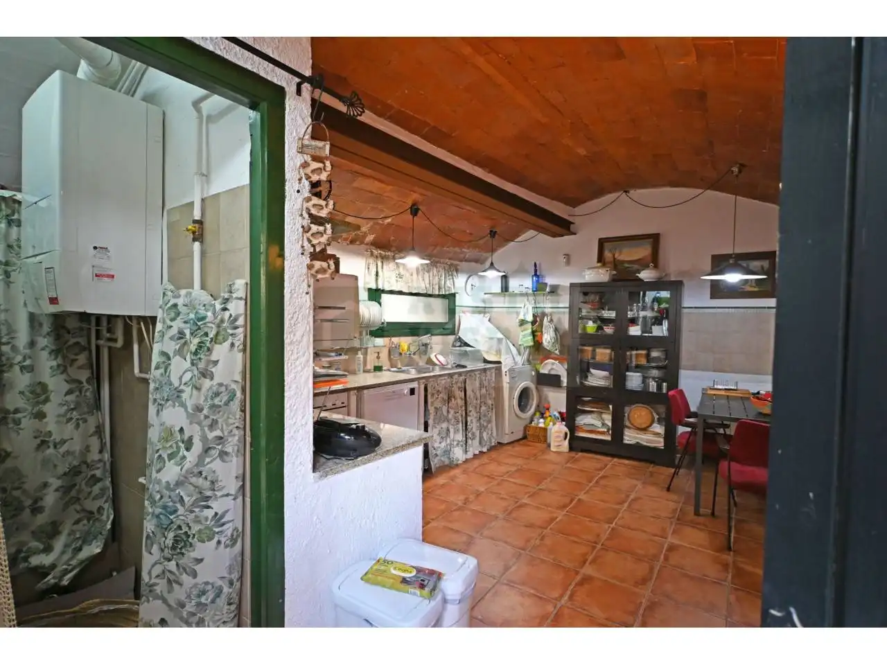 Cocina de Finca rústica en venta en Bellcaire d'Empordà con Aire acondicionado y Calefacción