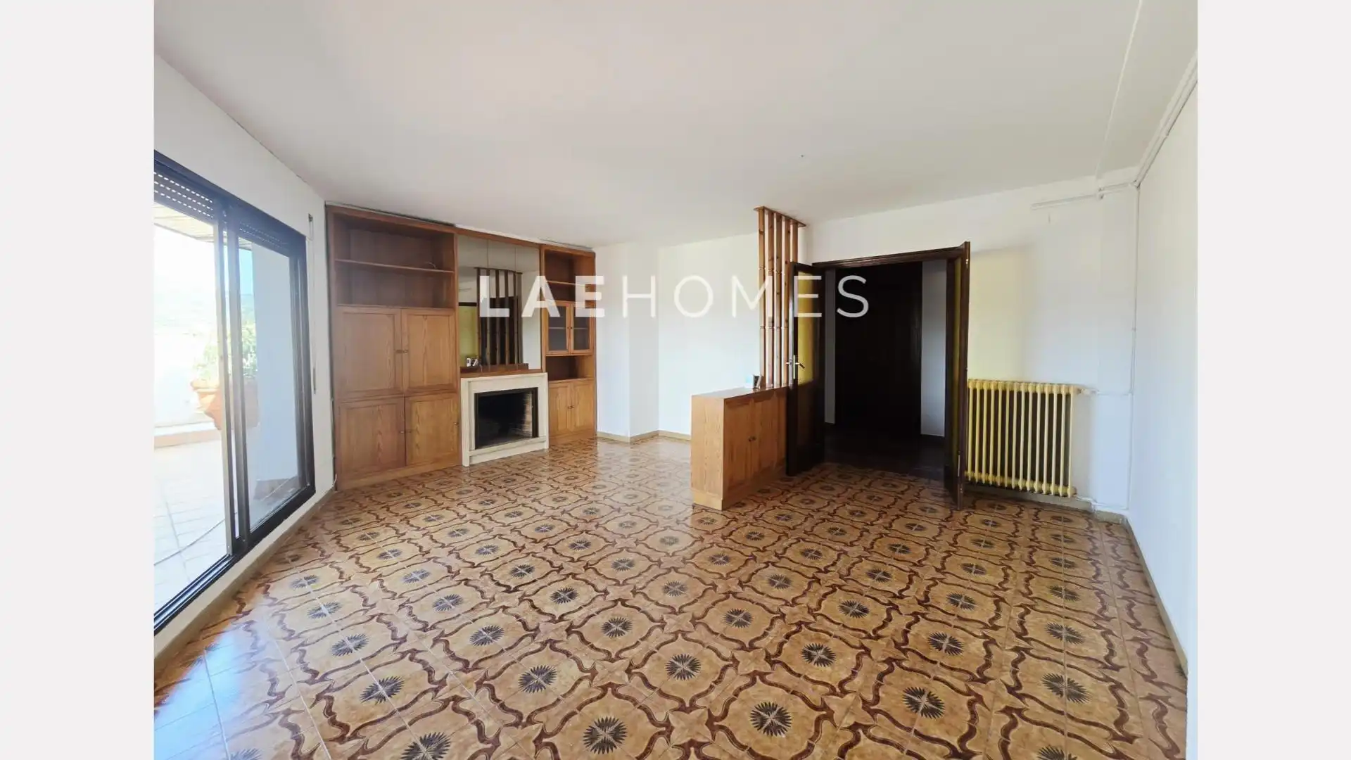 Sala d'estar de Àtic en venda en Terrassa amb Calefacció i Terrassa