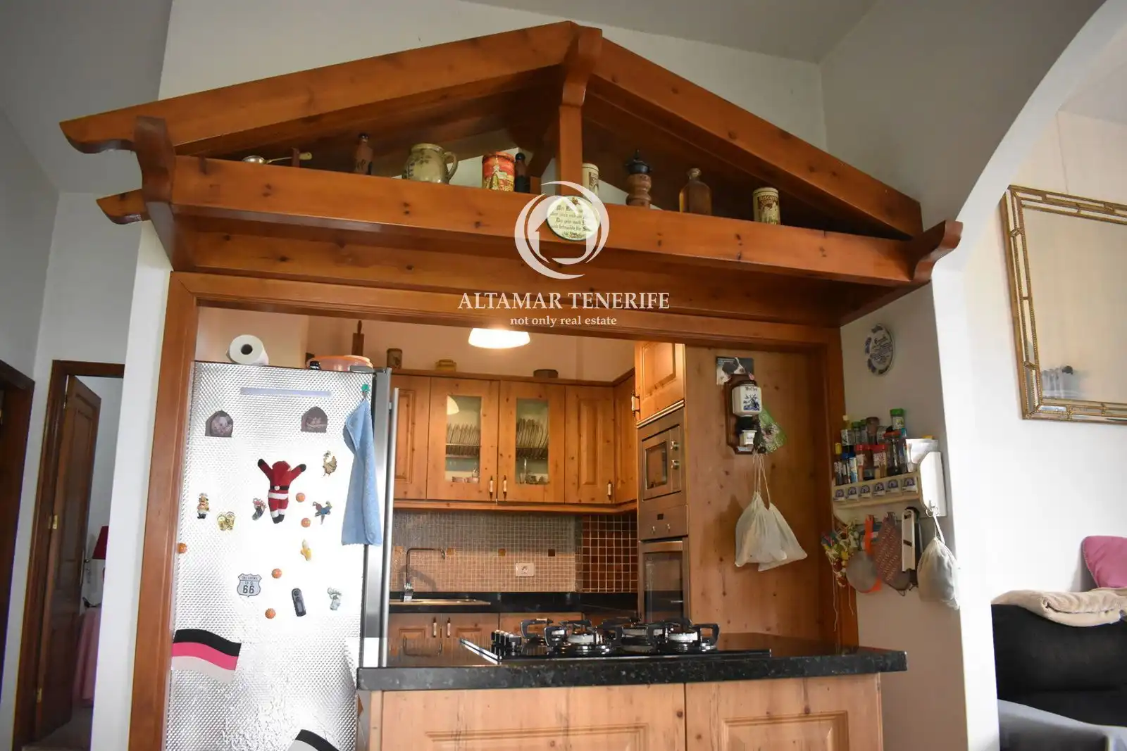 Cuina de Casa o xalet en venda en Icod de los Vinos amb Terrassa, Traster i Moblat