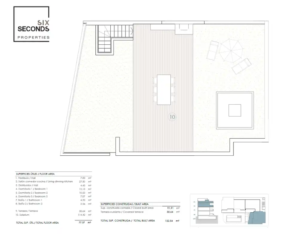 Attique avec piscine à vendre à Benijófar, imagen 10
