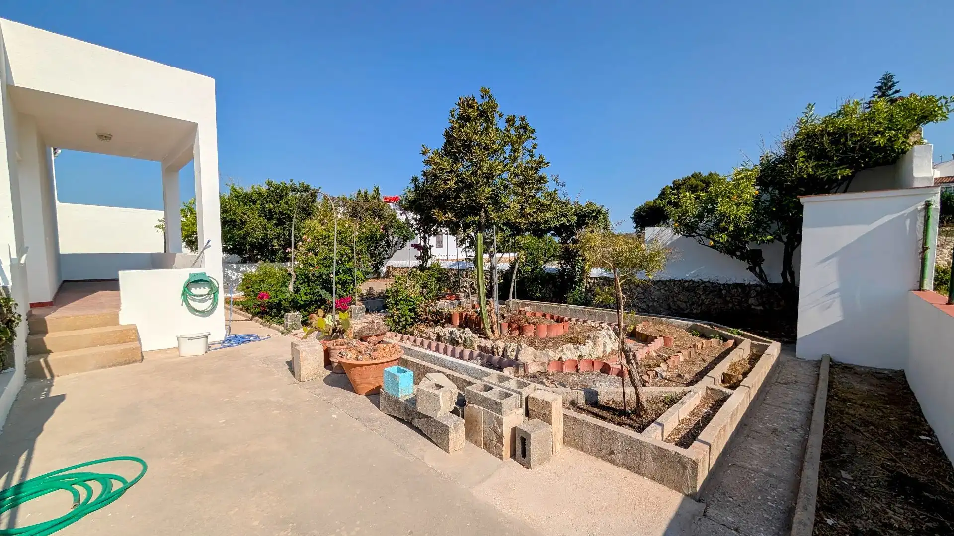 Garden of Flat for rent in Alaior  with Private garden and Furnished