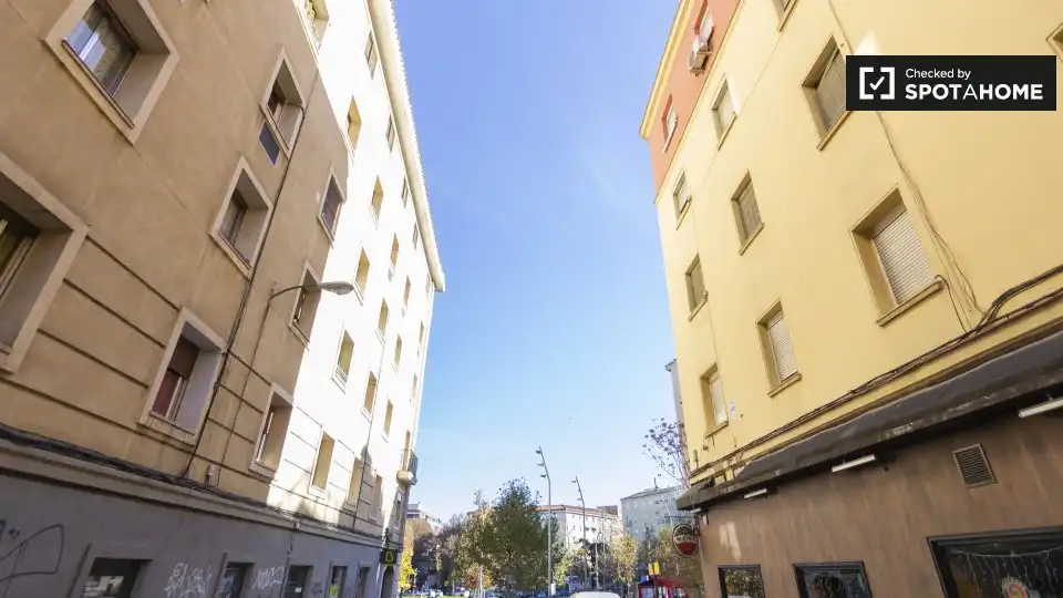 Exterior view of Flat for rent in Madrid  with Air Conditioner, Heating and Furnished