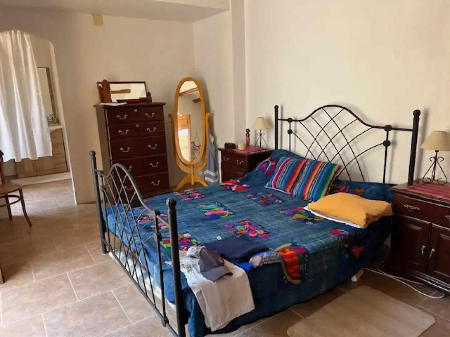 Habitación de Casa adosada en venta en Zarra con Aire acondicionado y Balcón