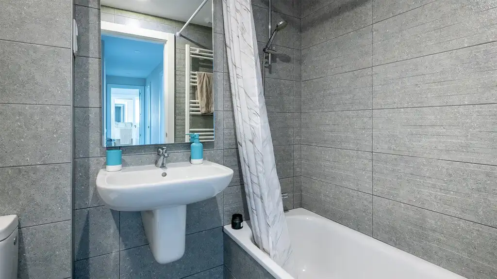 Baño de Ático de alquiler en  Palma de Mallorca con Aire acondicionado, Calefacción y Terraza