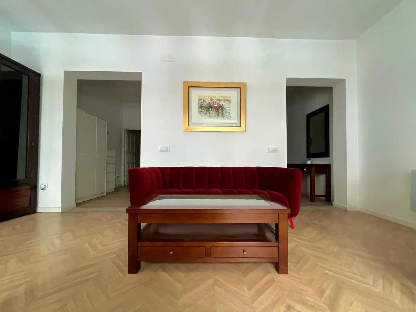 Sala d'estar de Pis de lloguer en Madrid amb Calefacció, Moblat i Forn