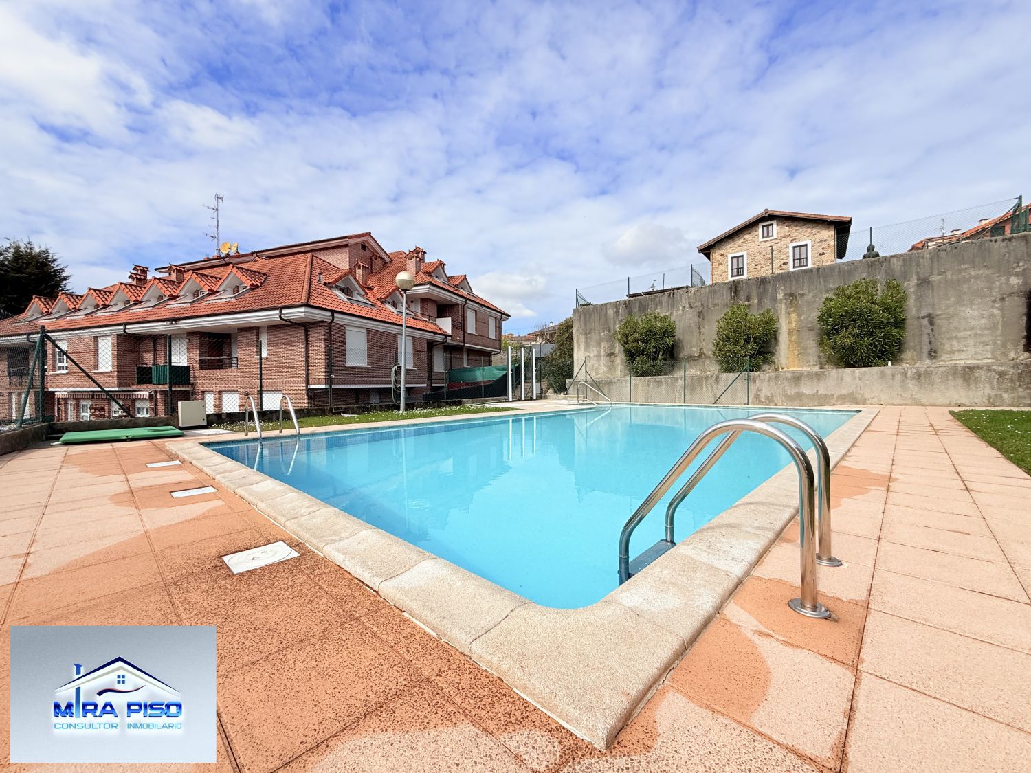 Swimming pool of Planta baja for sale in Meruelo  with Heating, Terrace and Storage room