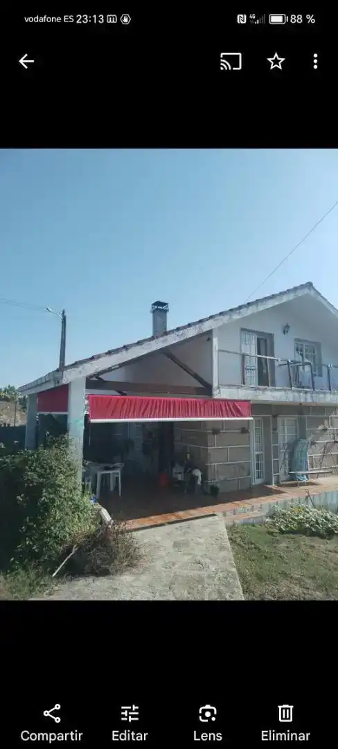 Vista exterior de Casa o xalet en venda en Punxín