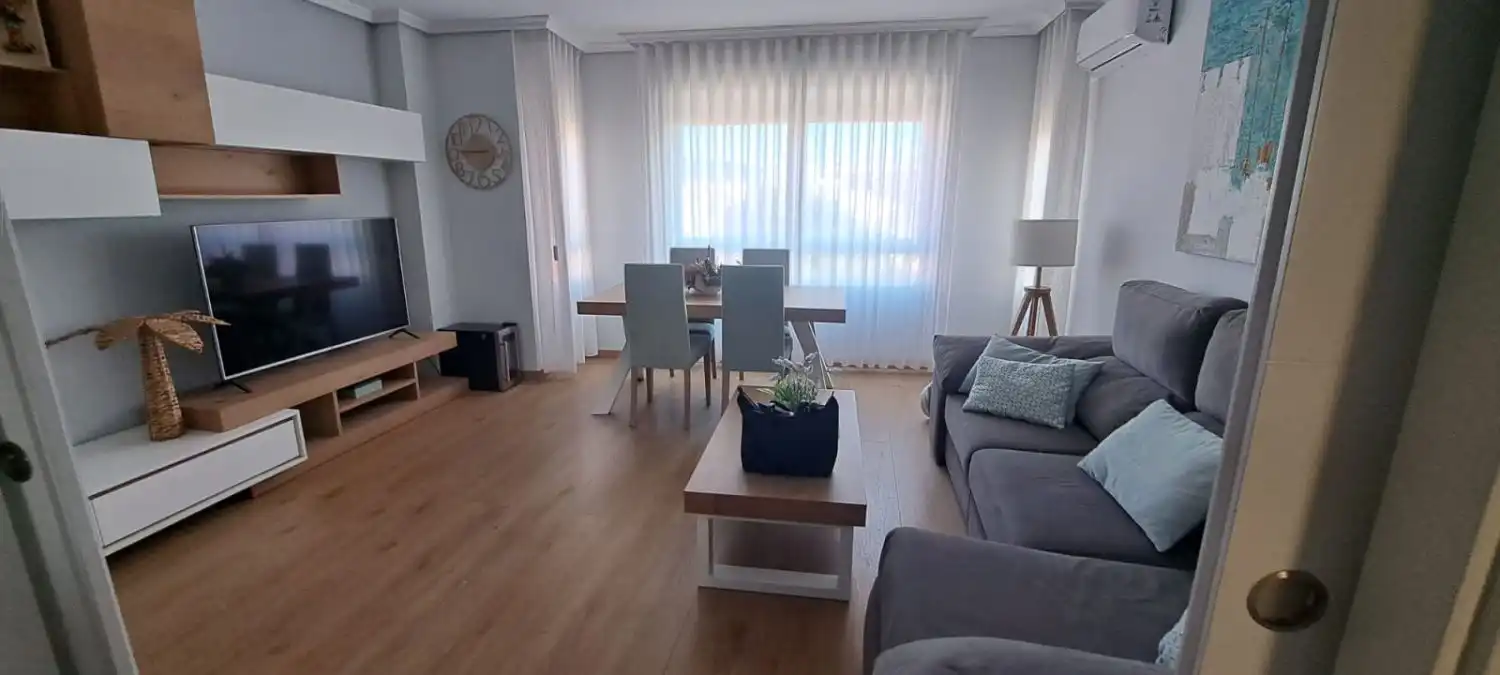 Sala de estar de Piso en venta en Sant Joan de Moró con Aire acondicionado, Calefacción y Trastero