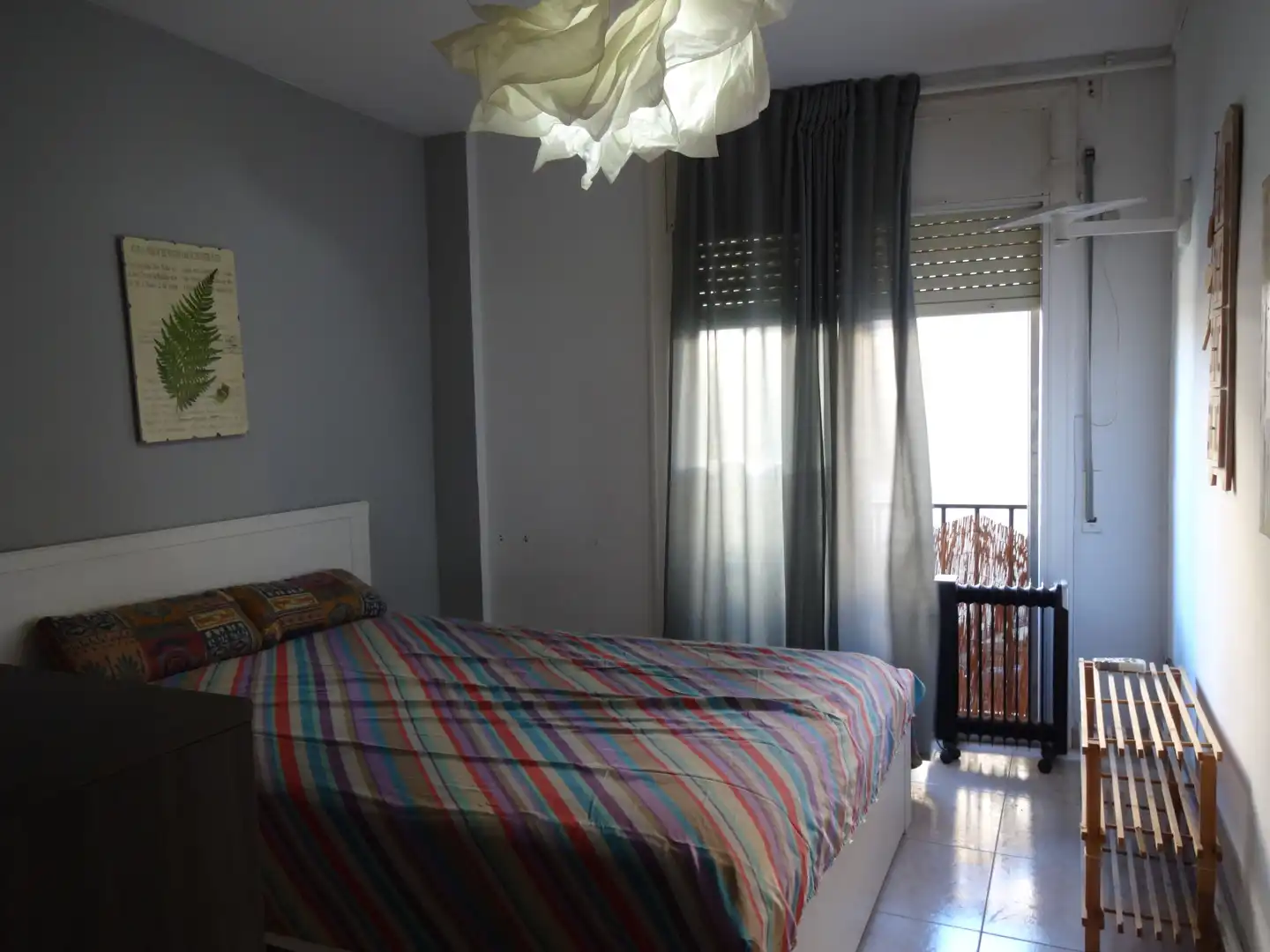 Bedroom of Flat for sale in Rubí  with Air Conditioner, Heating and Balcony