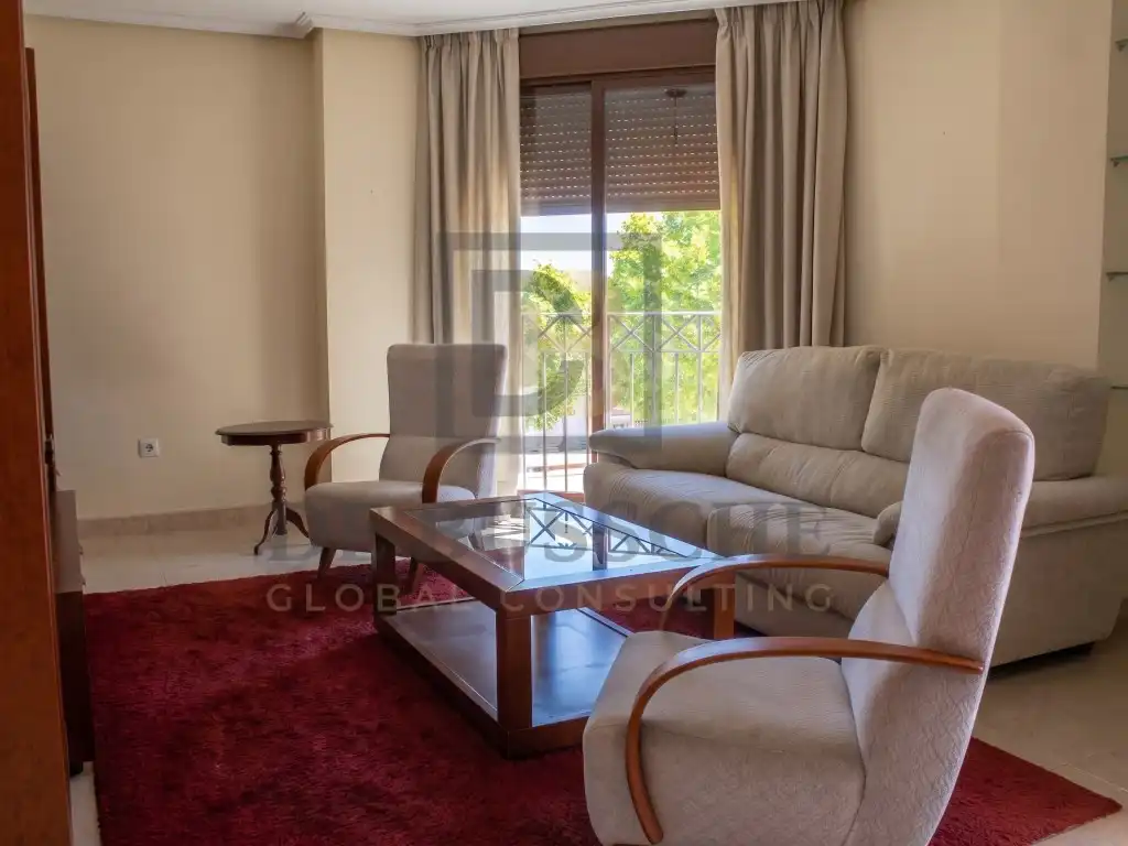 Sala de estar de Piso en venta en Pilar de la Horadada con Aire acondicionado, Amueblado y Horno