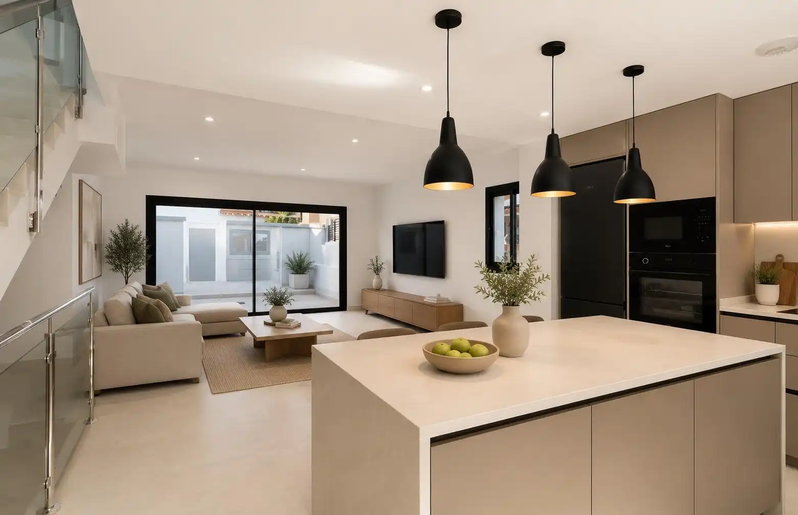 Maison mitoyenne avec piscine à vendre à Las Lagunas, imagen 2