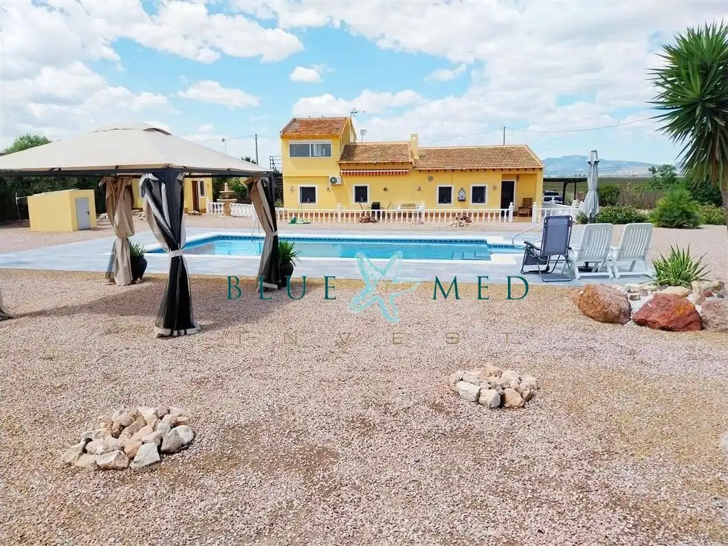 Piscina de Casa o chalet en venta en Alhama de Murcia con Aire acondicionado, Calefacción y Jardín privado