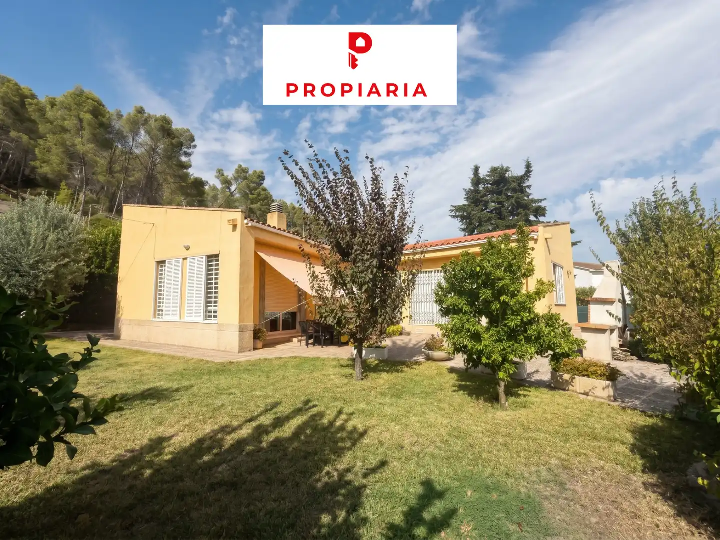 Exterior view of Houses for sale in Cervelló  with Air Conditioner, Heating and Private garden