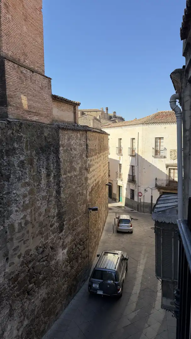 Exterior view of Flat for sale in Plasencia  with Air Conditioner and Balcony