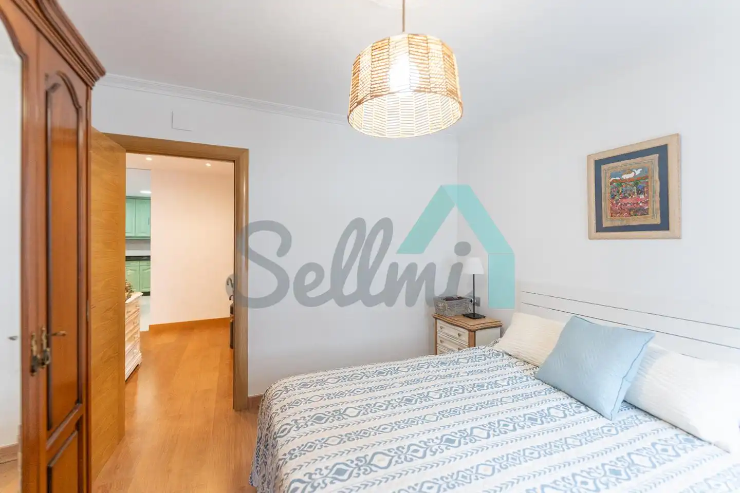 Bedroom of Flat for rent in Siero  with Heating, Terrace and Furnished