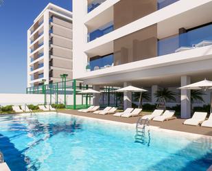 Swimming pool of Flat for sale in  Almería Capital  with Air Conditioner and Terrace