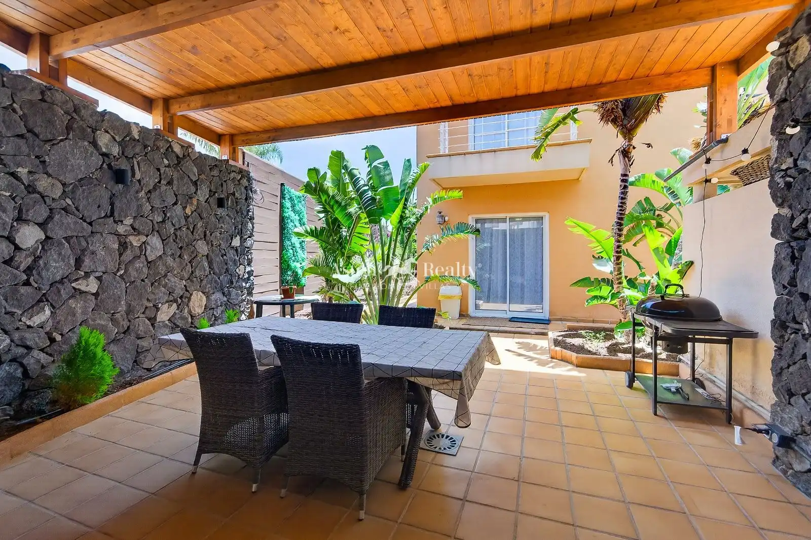 Terraza de Casa o chalet en venta en Santiago del Teide con Jardín privado, Terraza y Trastero