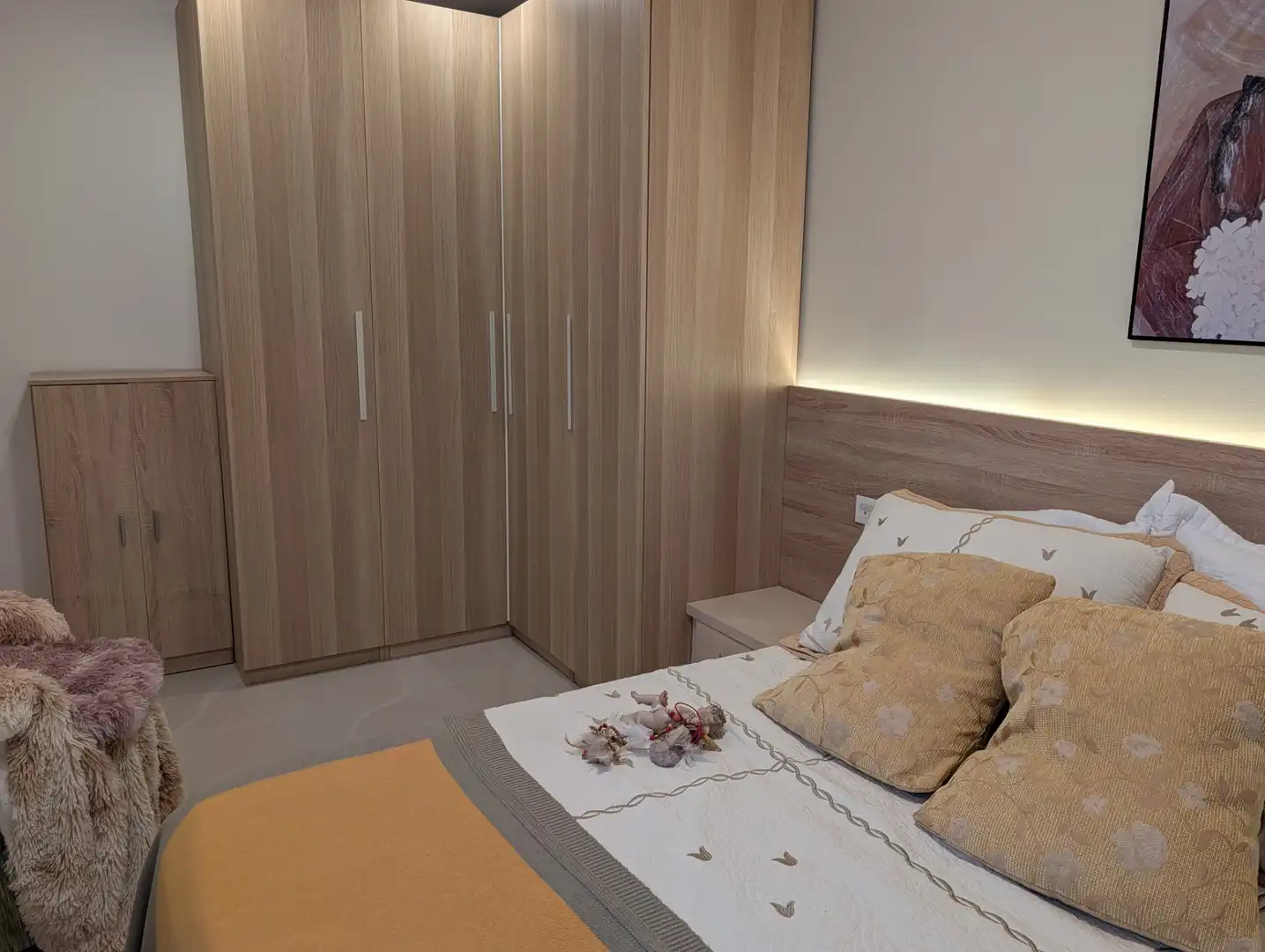 Dormitori de Pis de lloguer en La Vall d'Uixó amb Aire condicionat, Parquet i Moblat