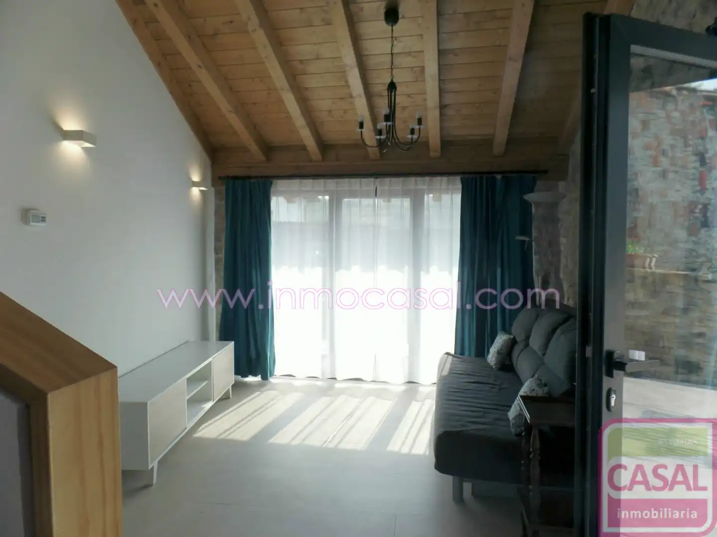 Sala de estar de Casa o chalet de alquiler en Oviedo  con Calefacción, Terraza y Trastero