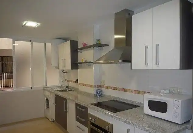 Kitchen of Flat for rent in Granada  with Furnished