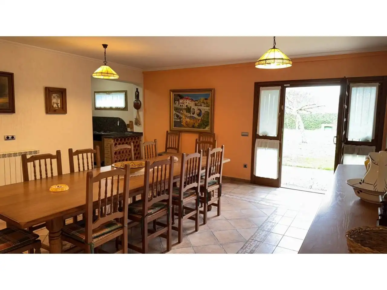 Dining room of Houses for sale in Urdiain  with Heating, Private garden and Terrace