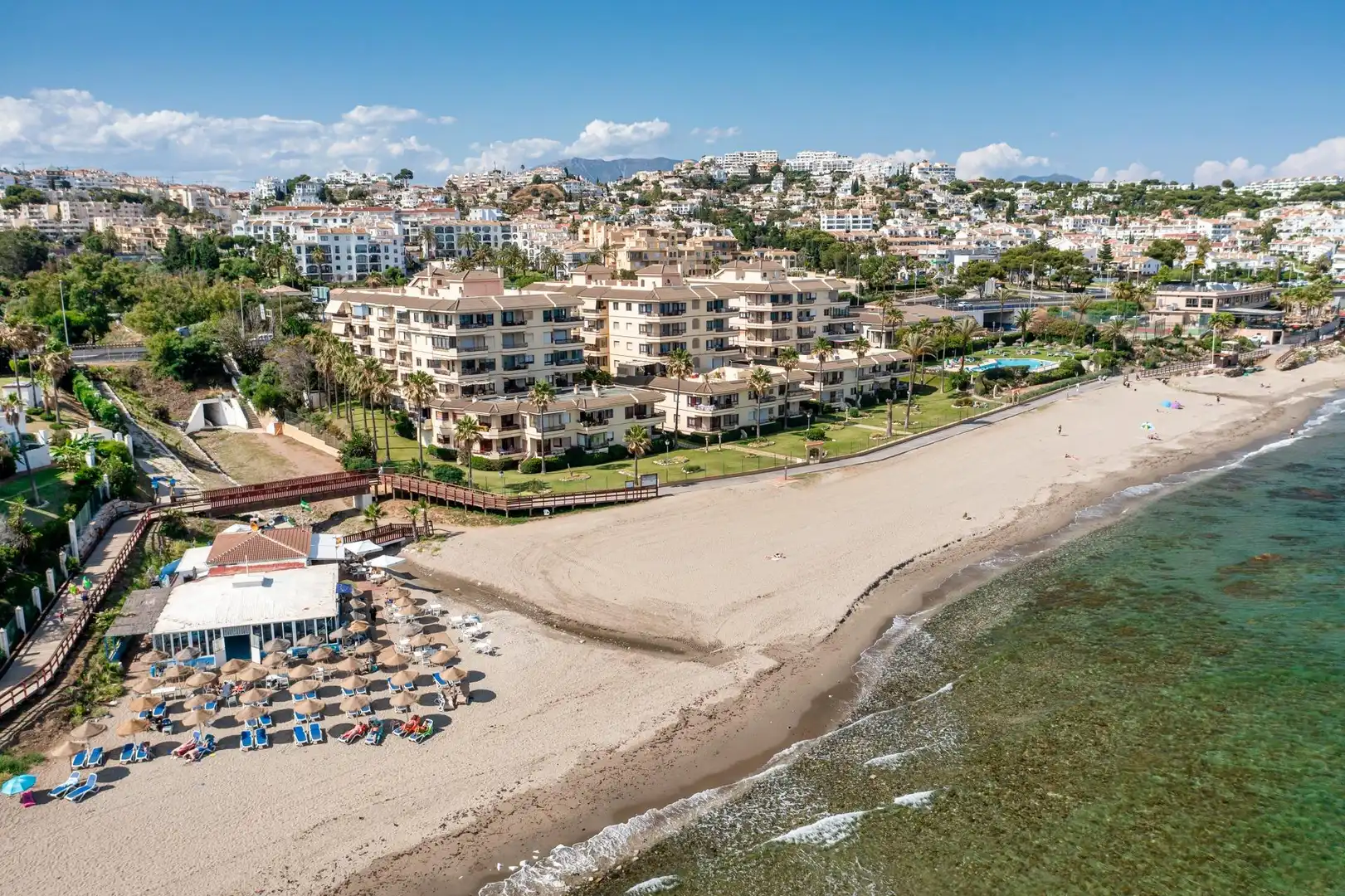 Vista exterior de Apartament en venda en Mijas amb Aire condicionat, Calefacció i Terrassa