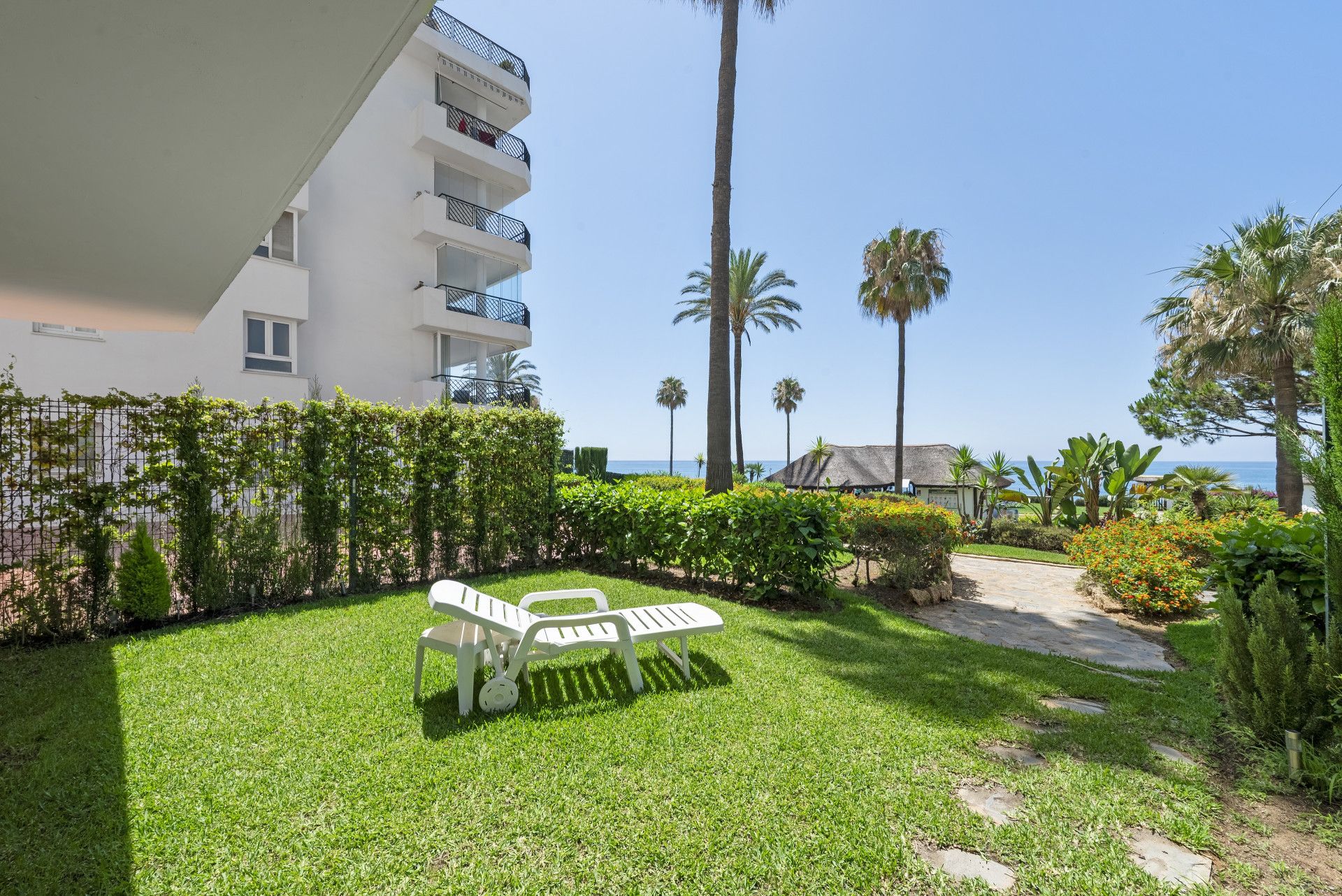 Garden of Planta baja for sale in Mijas  with Air Conditioner, Private garden and Terrace