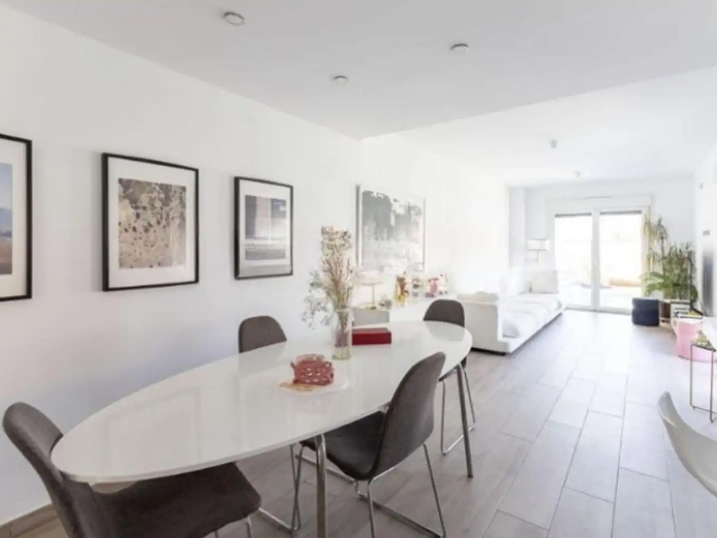 Dining room of Single-family semi-detached for sale in Móstoles  with Air Conditioner, Private garden and Terrace