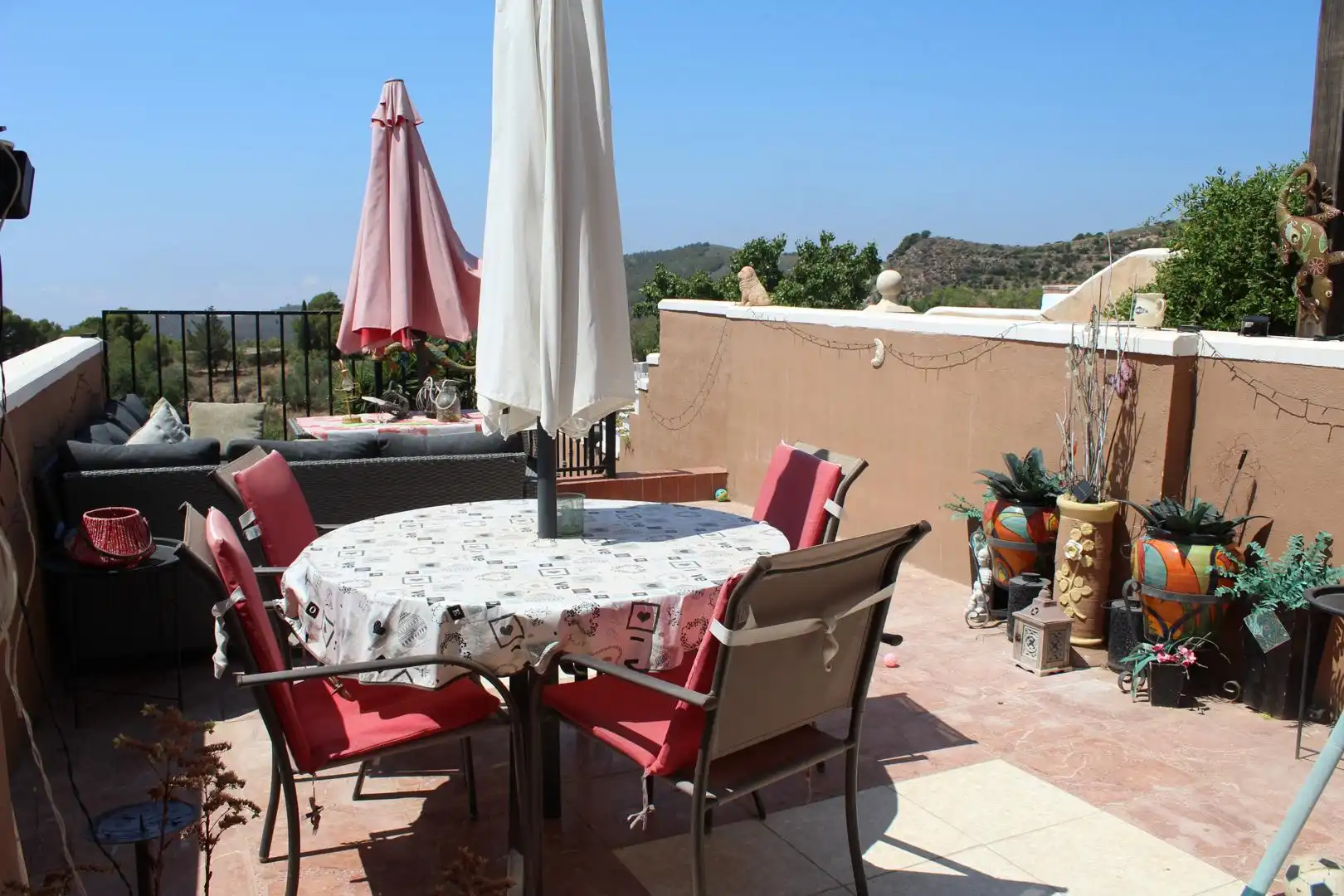 Terraza de Casa adosada en venta en Enix con Aire acondicionado, Calefacción y Jardín privado