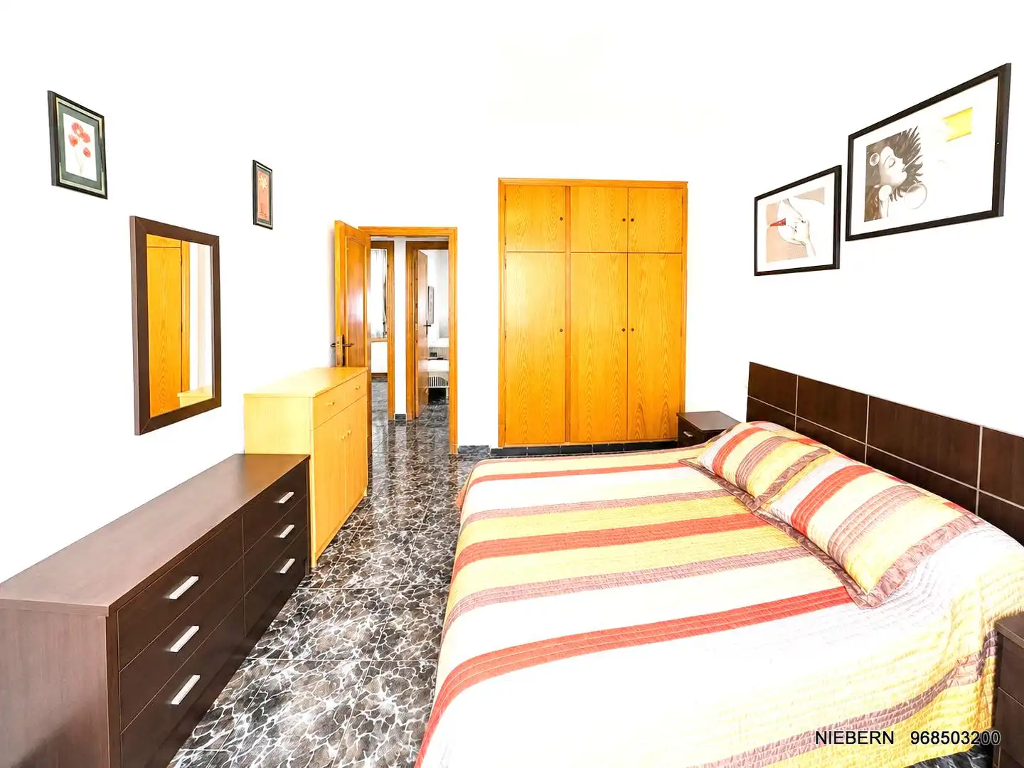 Dormitori de Casa o xalet en venda en Cartagena amb Aire condicionat, Jardí privat i Terrassa