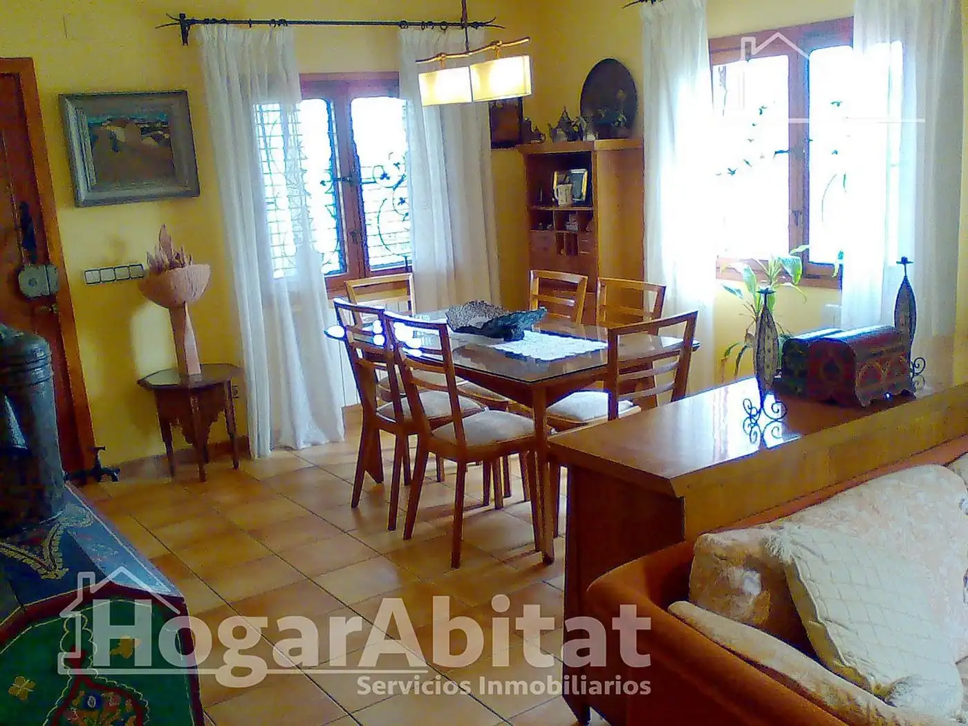 Dining room of Houses for sale in Castellón de la Plana / Castelló de la Plana  with Terrace, Storage room and Swimming Pool