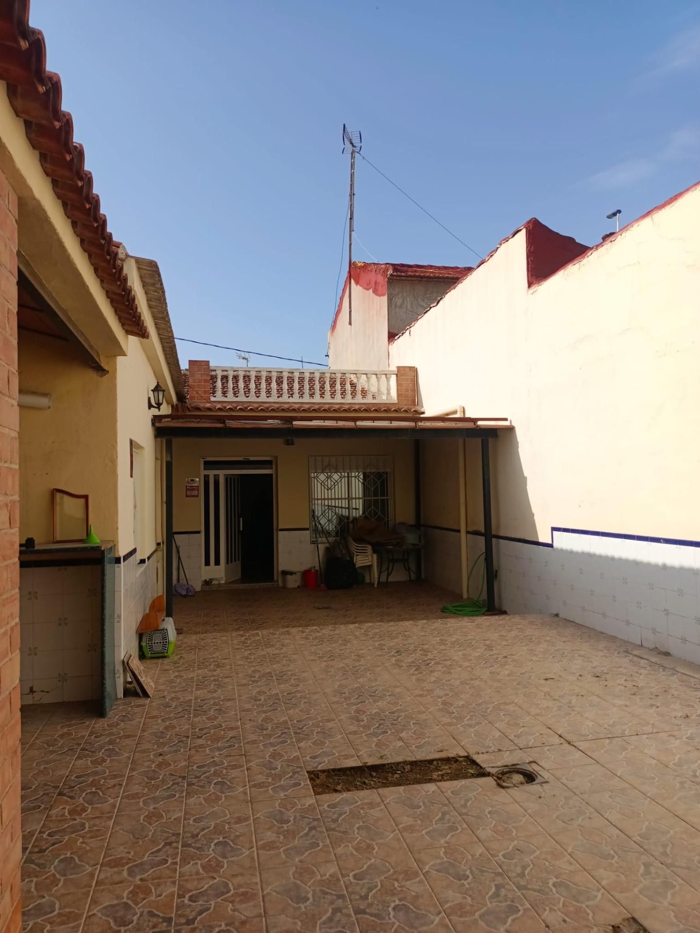 Exterior view of Single-family semi-detached for sale in Molina de Segura  with Heating, Terrace and Jacuzzi