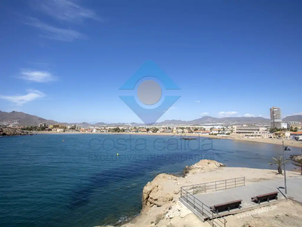 Vista exterior de Casa o chalet en venta en Mazarrón con Aire acondicionado, Jardín privado y Terraza